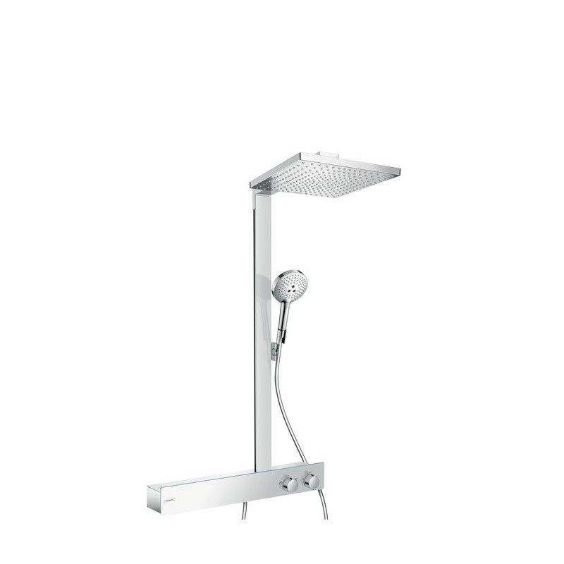 AXOR UNO Raindance E Showerpipe 300 1jet with ShowerTablet 350 27361000 HANSGROHE - 1