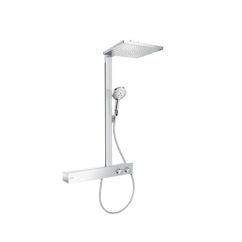 AXOR UNO Raindance E Showerpipe 300 1jet EcoSmart 9 l/min with ShowerTablet 600 27364000 HANSGROHE - 1