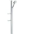 AXOR UNO Raindance Select S Shower set 120 3jet with shower rail 150 cm and soap dishes Cromo 27646000 HANSGROHE - 1