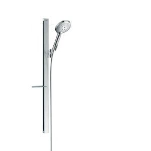 AXOR UNO Raindance Select S Set de douche 120 3jet EcoSmart 9 l/min avec barre 90 cm et porte-savon Cromo  27649000 HANSGROHE - 