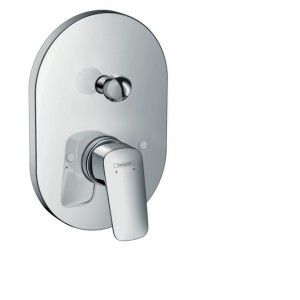 Logis Ensemble de melangeur de bain pour solution encastree AX LOGIS 71409000 HANSGROHE - 1