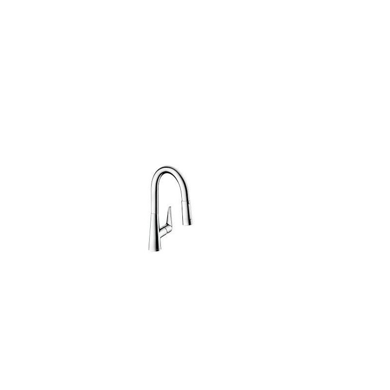 Talis S Single lever kitchen mixer 160 with pull-out spray  AX TALIS S 72815800 HANSGROHE - 1