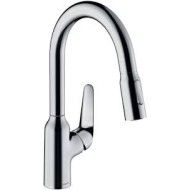 M42 M429-H180 Melangeur de cuisine a levier unique avec douchette extractible AX 71801000 HANSGROHE - 1