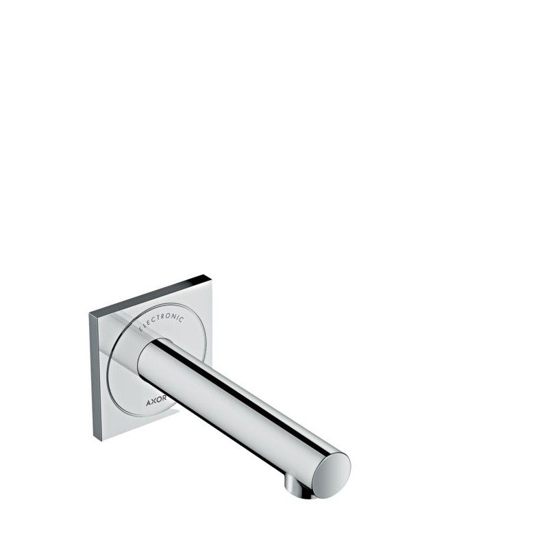 AXOR Uno Electronic basin mixer for concealed installation wall-mounted with spout 160 mm AX 45110000 HANSGROHE - 1