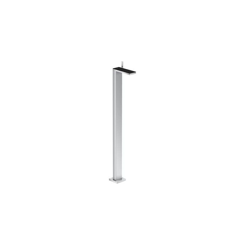 AXOR MyEdition Single lever basin mixer floor-standing Chrome/Black Glass AX 47040600 HANSGROHE - 1
