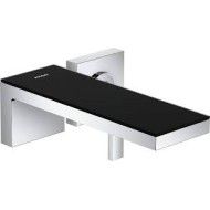 AXOR MyEdition Mitigeur de lavabo pour solution encastree mural chrome/verre noir AX 47060600 HANSGROHE - 1