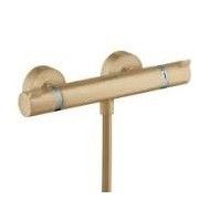 Ecostat - Mitigeur thermostatique de douche externe - bronze brosse AX 13116140 HANSGROHE - 1