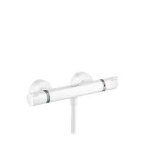 Ecostat - Mitigeur thermostatique de douche externe - Blanc matt AX 13116700 HANSGROHE - 1