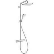 Croma E - Showerpipe 280 1jet with thermostatic shower mixer HG 27630000 HANSGROHE - 1