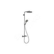 Raindance Select S - Showerpipe 240 1jet P avec mitigeur thermostatique - noir chrome brosse HG 27633340 HANSGROHE - 1