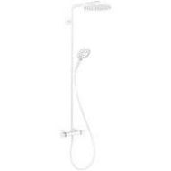 Raindance Select S - Showerpipe 240 1jet P avec mitigeur thermostatique - Blanc matt HG 27633700 HANSGROHE - 1