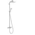 Croma E - Showerpipe 280 1jet avec mitigeur baignoire thermostatique HG 27687000 HANSGROHE - 1