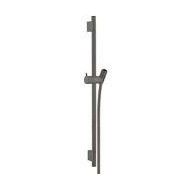 Unica - Asta doccia S Puro 65 cm con flessibile doccia - cromo nero satinato HG 28632340 HANSGROHE - 1