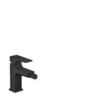 Metropol - Mitigeur bidet poignee manette avec bonde Push-Open- noir matt HANSGROHE  32520670 HANSGROHE - 1