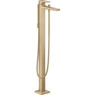 Metropol - Single lever manual bath mixer floor-standing with lever handle - brushed bronze HANSGROHE  32532140 HANSGROHE - 1