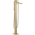 Metropol - Single lever manual bath mixer floor-standing with lever handle - brushed bronze HANSGROHE  32532140 HANSGROHE - 1
