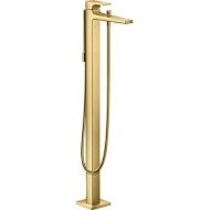 Metropol - Single lever manual bath mixer floor-standing with lever handle - polished gold-optic HANSGROHE  32532990 HANSGROHE -