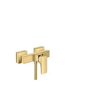 Metropol - Set de finition pour mitigeur douche haut , poignee manette - aspect dore poli HANSGROHE  32560990 HANSGROHE - 1