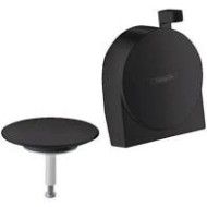 Exafill S - Set esterno erogazione vasca, set scarico e troppopieno - nero opaco HG 58117670 HANSGROHE - 1