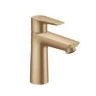Talis E - Single lever basin mixer 110 CoolStart with Pop-up waste set - brushed bronze HG 71713140 HANSGROHE - 1
