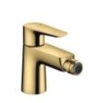 Talis E - Mitigeur bidet avec tirette et vidage - aspect dore poli HG 71720990 HANSGROHE - 1