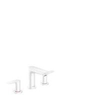Talis E - Melangeur de lavabo 3 trous  avec tirette et vidage - Blanc matt HG 71733700 HANSGROHE - 1