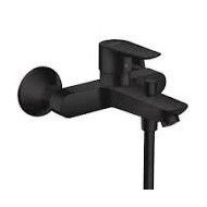 Talis E - Einhebel-Bademischer Aufputz - Mattschwarz HG 71740670 HANSGROHE - 1