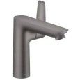 Talis E - Single lever basin mixer 150 with Pop-up waste set - Brushed Black Chrome HG 71754340 HANSGROHE - 1