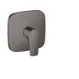 Talis E - Miscelatore monocomando doccia ad incasso - cromo nero satinato HG 71765340 HANSGROHE - 1