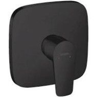 Talis E - Single lever manual shower mixer for concealed installation - matt black HG 71765670 HANSGROHE - 1