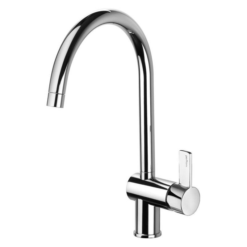 Rock Mélangeur d'évier monotrou Cromo -  Paffoni RO 180CR RUBINETTERIA PAFFONI - 1