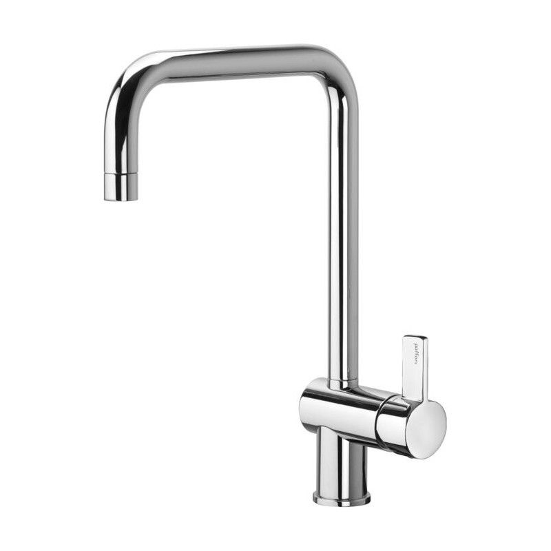 Rock Mélangeur d'évier monotrou avec aérateur M22x1 Cromo -  Paffoni RO 980CR RUBINETTERIA PAFFONI - 1