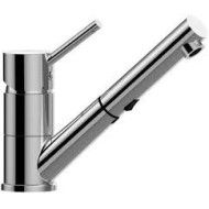 Birillo Mélangeur d'évier monotrou avec canon pivotant Cromo -  Paffoni BI 183CR RUBINETTERIA PAFFONI - 1