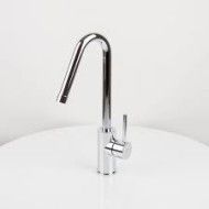 Light Wash basin Mixer with swivelling spout Cromo -  Paffoni LIG 977CR RUBINETTERIA PAFFONI - 1