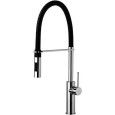Light One hole Sink Mxer with swivelling spout  Cromo -  Paffoni LIG 179CRNO RUBINETTERIA PAFFONI - 1