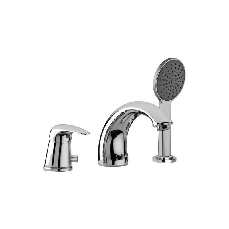 Duemila Mélangeur de baignoire avec déviateur  Cromo -  Paffoni DU 040CR RUBINETTERIA PAFFONI - 1
