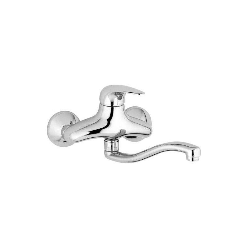 Duemila Wall sink mixer Cromo -  Paffoni DU 161CR RUBINETTERIA PAFFONI - 1
