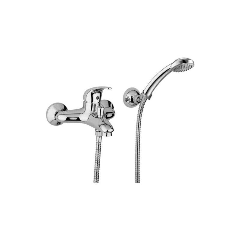 Nettuno Due Bath Shower Mixer with diverter  Cromo -  Paffoni ND 023CR RUBINETTERIA PAFFONI - 1