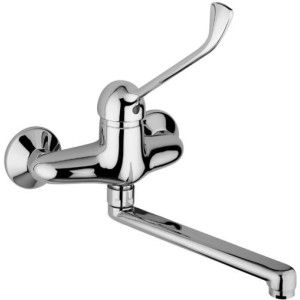 Nettuno Due miscelatore lavello a muro Cromo -  Paffoni ND 302CR RUBINETTERIA PAFFONI - 1