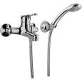 Nettuno Bath Shower Mixer with diverter Cromo -  Paffoni NT 023CR RUBINETTERIA PAFFONI - 1