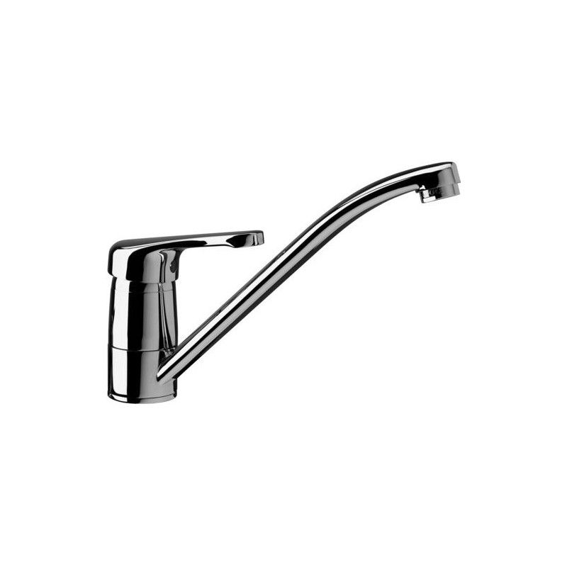 Nettuno One hole Sink Mxer with swivelling spout Cromo -  Paffoni NT 182TCR RUBINETTERIA PAFFONI - 1