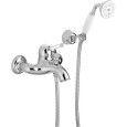 Flavia-Giorgia Bath Shower Mixer with diverter Cromo -  Paffoni GI 024CR RUBINETTERIA PAFFONI - 1