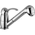 Flavia-Giorgia Einloch-Spülenmischer mit schwenkbarem Auslauf   Cromo -  Paffoni FA 183CR RUBINETTERIA PAFFONI - 1
