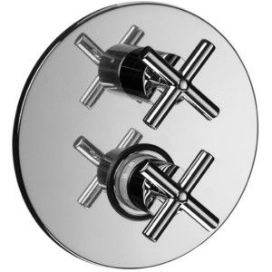 Quattro Mitigeur thermostatique de douche encastre  3 Sorties Cromo -  Paffoni QTV 019CR RUBINETTERIA PAFFONI - 1