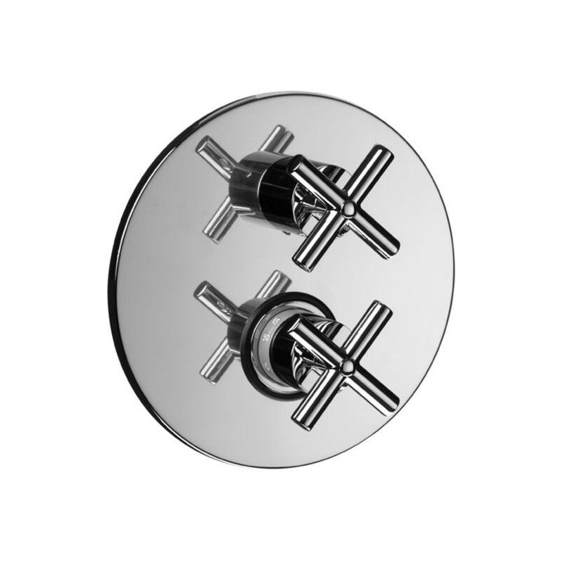 Quattro Termostatico miscelatore termostatico incasso doccia (3 uscite) Cromo -  Paffoni QTV 019CR RUBINETTERIA PAFFONI - 1