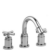 Quattro batteria bidet con canna orientabile  Cromo -  Paffoni QTV 118CR RUBINETTERIA PAFFONI - 1