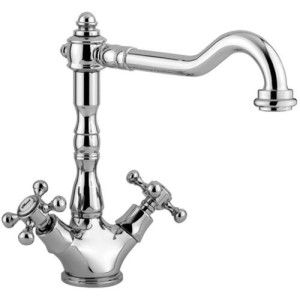 Belinda - Melissa One hole Sink Mxer with swivelling spout Cromo -  Paffoni FBLV 180CR RUBINETTERIA PAFFONI - 1