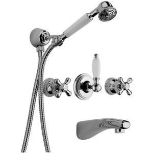 Iris - Viola Groupe de bain encastree  Cromo -  Paffoni IRV 001CR RUBINETTERIA PAFFONI - 1