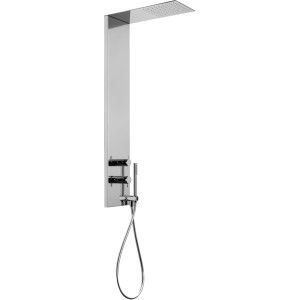 Colonnes de douche intégrées en acier inoxydable  -  Paffoni ZCOL 672 RUBINETTERIA PAFFONI - 1