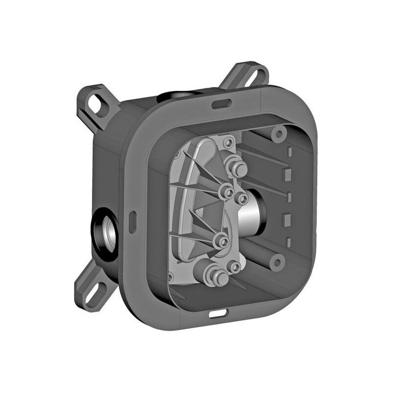 Nettuno set incasso universale per miscelatori doccia Cromo -  Paffoni PBOX 001